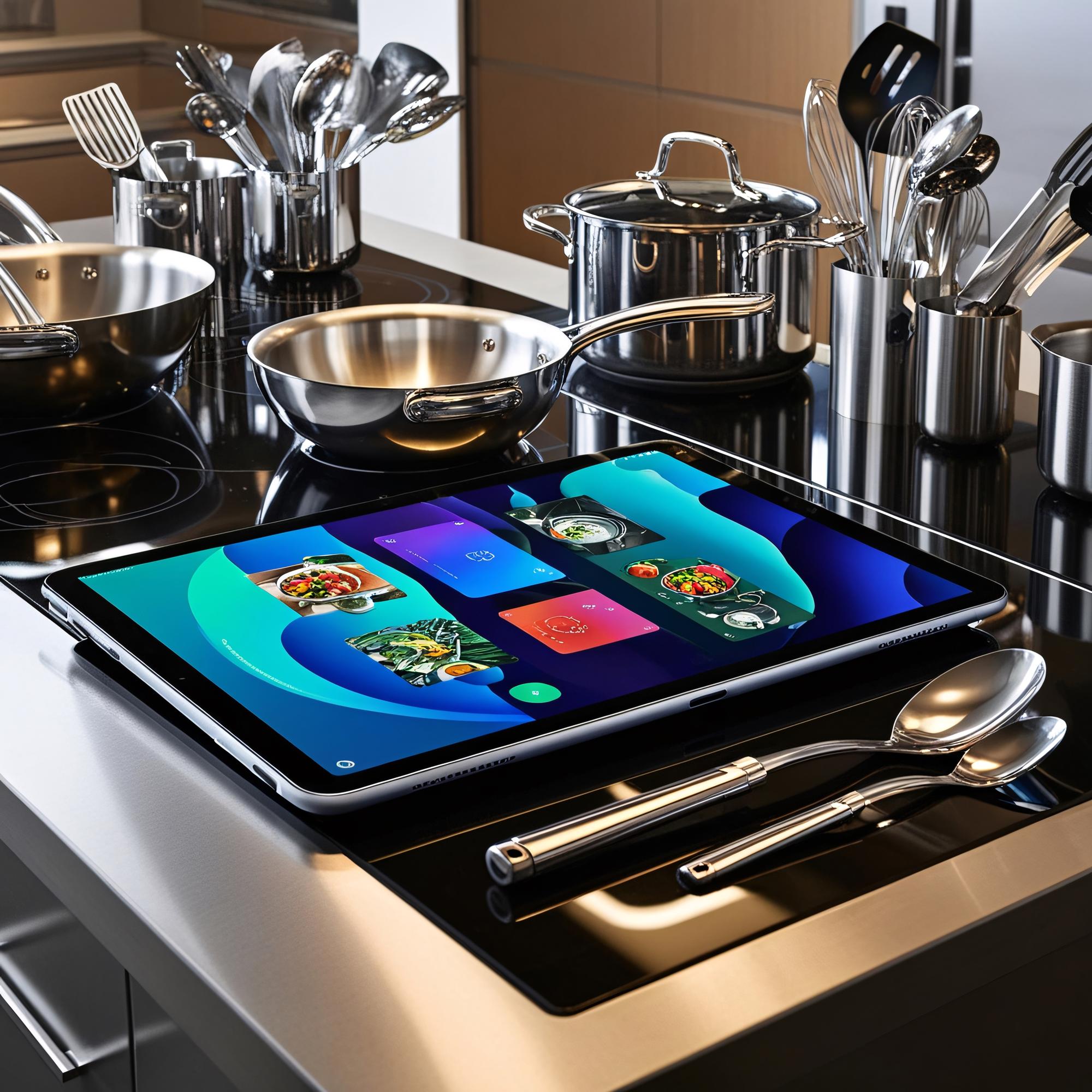 Set di strumenti da cucina professionale